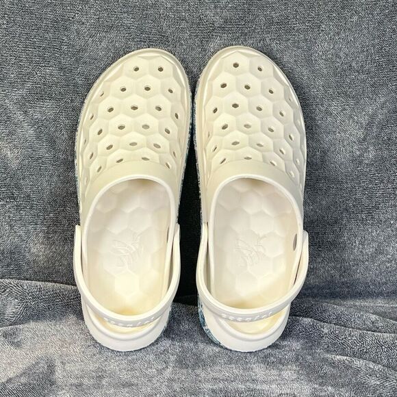 Joybees Womens Varsity Clog Graphic Bone Snakeskin 10/ Men’s 8 - Picture 5 of 7